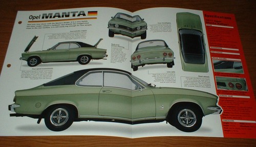 1971 opel manta rallye - 1971,