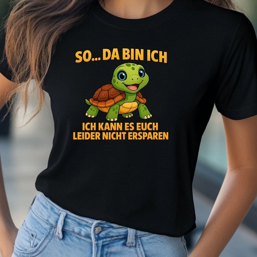 Frauen shirt da bin - t-shirt,