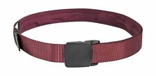 TATONKA Travel Waistbelt 30mm Gürtel Accessoire Bordeaux Red Rot Neu