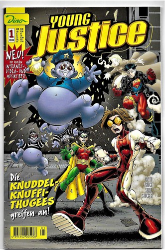 Young justice comic band 1 - justice, dc