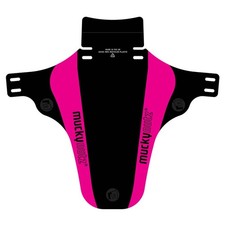 Front Fahrrad Schutzblech Mucky Nutz Front Face Fender V2 schwarz/magenta