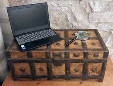 Atemberaubende Vintage Truhe