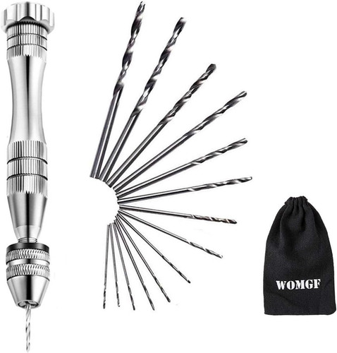 12cm handbohrer mit stück - 14,