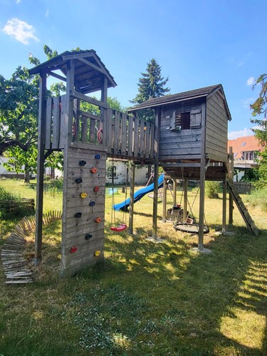 Großes spielhaus stelzenhaus - großes,