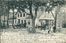 Ansichtskarte Schleswig-Holstein Jersdbek 1905 Zum Fasanenhof Kutsche Pferde Per