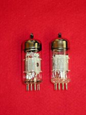 Matched pair EF184 PHILIPS NEU Röhre Tube NEW Valve Paar Valvula Tutto Valvola