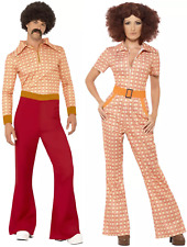 Erwachsene 70er Jahre Disco Retro Kostüm Sonny & Cher Groovy Festkleidung