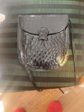 Kroko Tasche Blau IRV