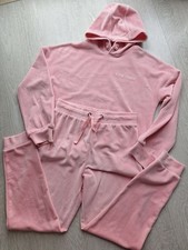 F&F Lounge-Set Velours rosa