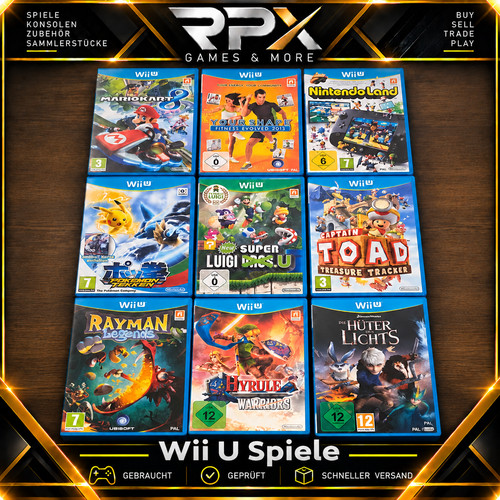 Wii spiele nintendo wiiu - wii, u