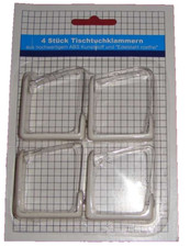 Tischtuchklammern 4er