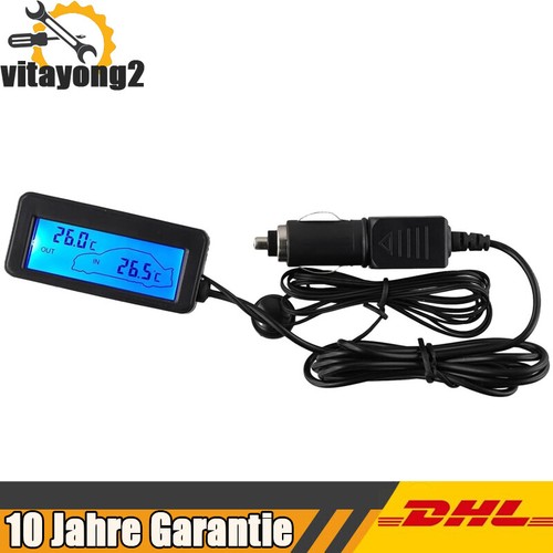 12v auto lcd digitalanzeige - 12v,