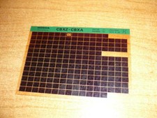 HONDA Motorrad Microfiche Teilekatalog XL185SZ SA SB 1981 Original