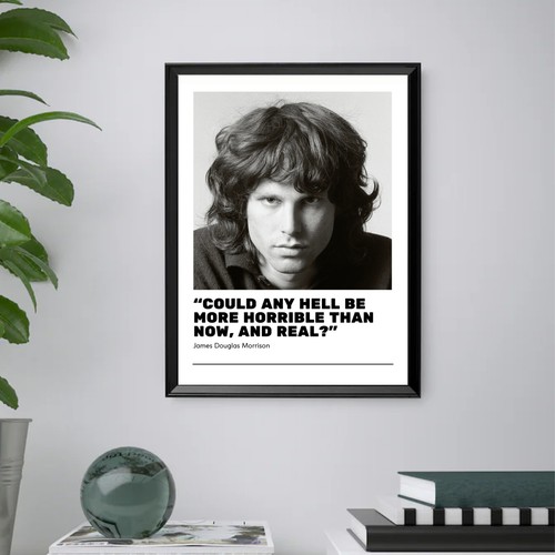 Jim morrison gemälde druck - -,