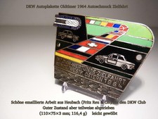 Dkw autoplakette zielfahrt - dkw,