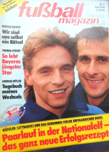 Fußball magazin kicker 1990 - fußball,
