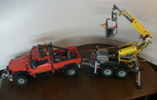RAR! LEGO TECHNIC Truck mit Power-Schwenkkran 8258 B-Modell mit Power Function