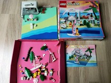 LEGO SYSTEM 6411 Paradisa Sand Dollar Café m. Anleitung & Poster Unvollständig 