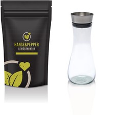 Glaskaraffe in 1000ml mit