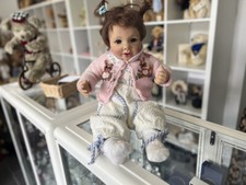 Monika Gerdes Künstlerpuppe Vinyl Puppe 55 cm. Top Zustand  