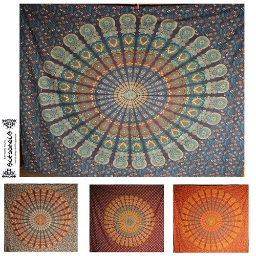 Mandala tagesdecke wandbehang - tagesdecke,