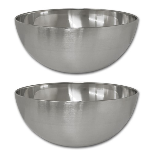 Schüssel edelstahl ø20 cm - 2x,