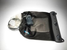 AQUAPAC 458 wasserdichte Kameratasche transparent / grau