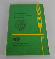 Teilekatalog Dieselmotor 6 VD