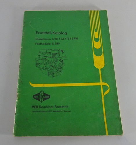 Teilekatalog dieselmotor vd - dieselmotor,