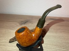 Adsorba 210 Pfeife aus Bruyereholz - Vintage Tabakpfeife mit Messingring,9 mm Fi