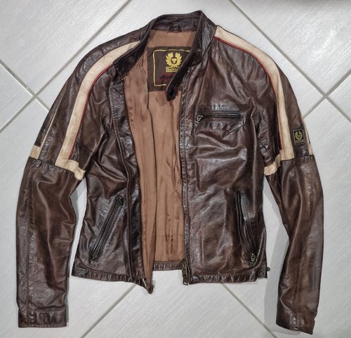Belstaff hero leather brown - belstaff,