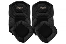Black Eco Leather Driver And