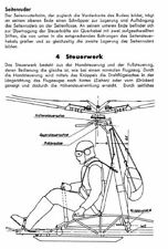Anleitung Tragschrauber-Flugzeug Focke-Achgelis Fa330 / U-Boot-Verwendung