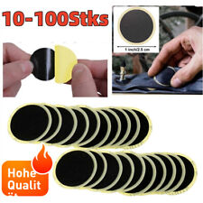 10-100x Bike Fahrrad Selbstklebende Flickzeug Glueless Schlauch Reifen Reparatur