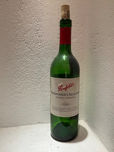 Weinflasche leer penfolds 2004 - weinflasche,