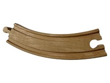 BRIO Holzeisenbahn Schiene Kurve Holz Gleis Braun