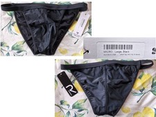 Badehose Swimwear Micro Rufskin L schwarz original verpackt
