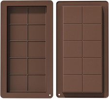 Silikon Schokoladenform 2er