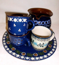 Konvolut (6) Bunzlauer Keramik, keine sichtbaren Schäden.