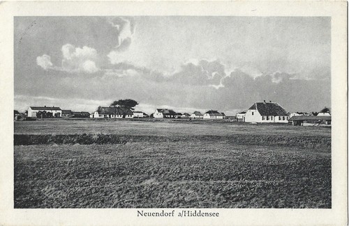 Neuendorf auf hiddensee 1927 - neuendorf,