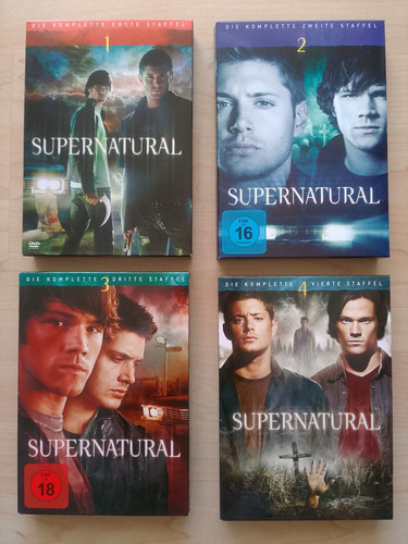 Supernatural staffel bis 4 - bis,