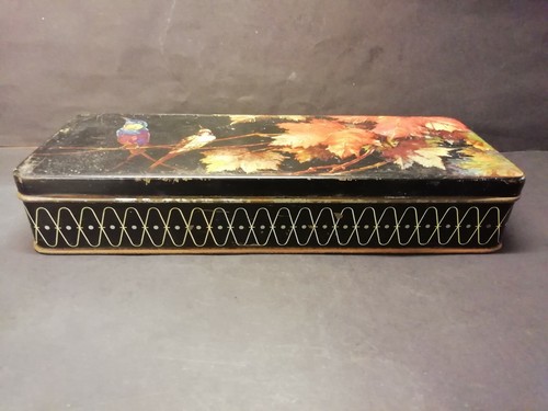 Alte blechdose xox jugendstil - blechdose,