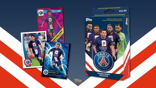 Topps psg team set - topps,