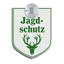 Jagdschutz graviertes schild - graviertes,