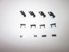 Fleischmann Spur N / 9541 - 4x PROFI-Kupplungen mit Abdeckung und Feder