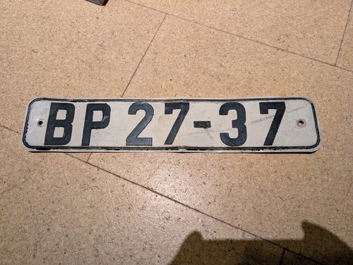 Ddr nummernschild - ddr,