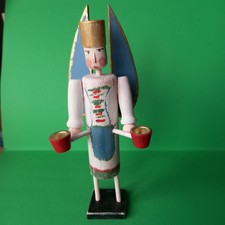 Schöner alter Engelleuchter,Lichterengel,Kerzenhalter,25cm.