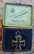 Orden  Eisernes Kreuz II Klasse  1914  im Etui mit EK Aufdruck