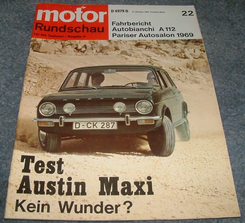 Motor rundschau austin - motor,