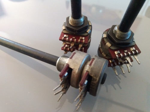 Stereo poti ohm log - stereo,